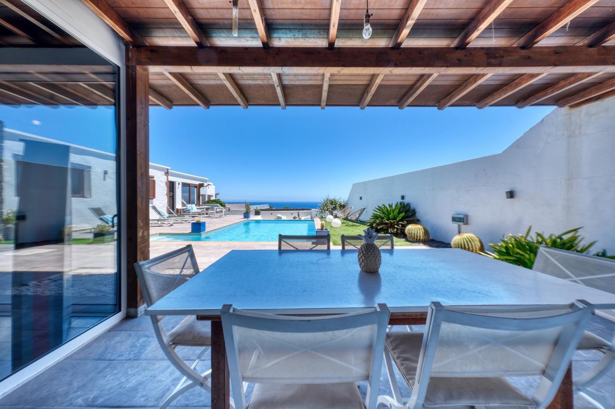 Villa Macher Piscina Y Bar Piscina تياس المظهر الخارجي الصورة