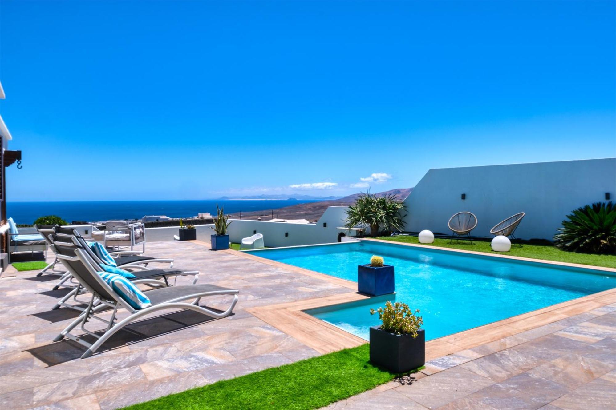 Villa Macher Piscina Y Bar Piscina تياس المظهر الخارجي الصورة