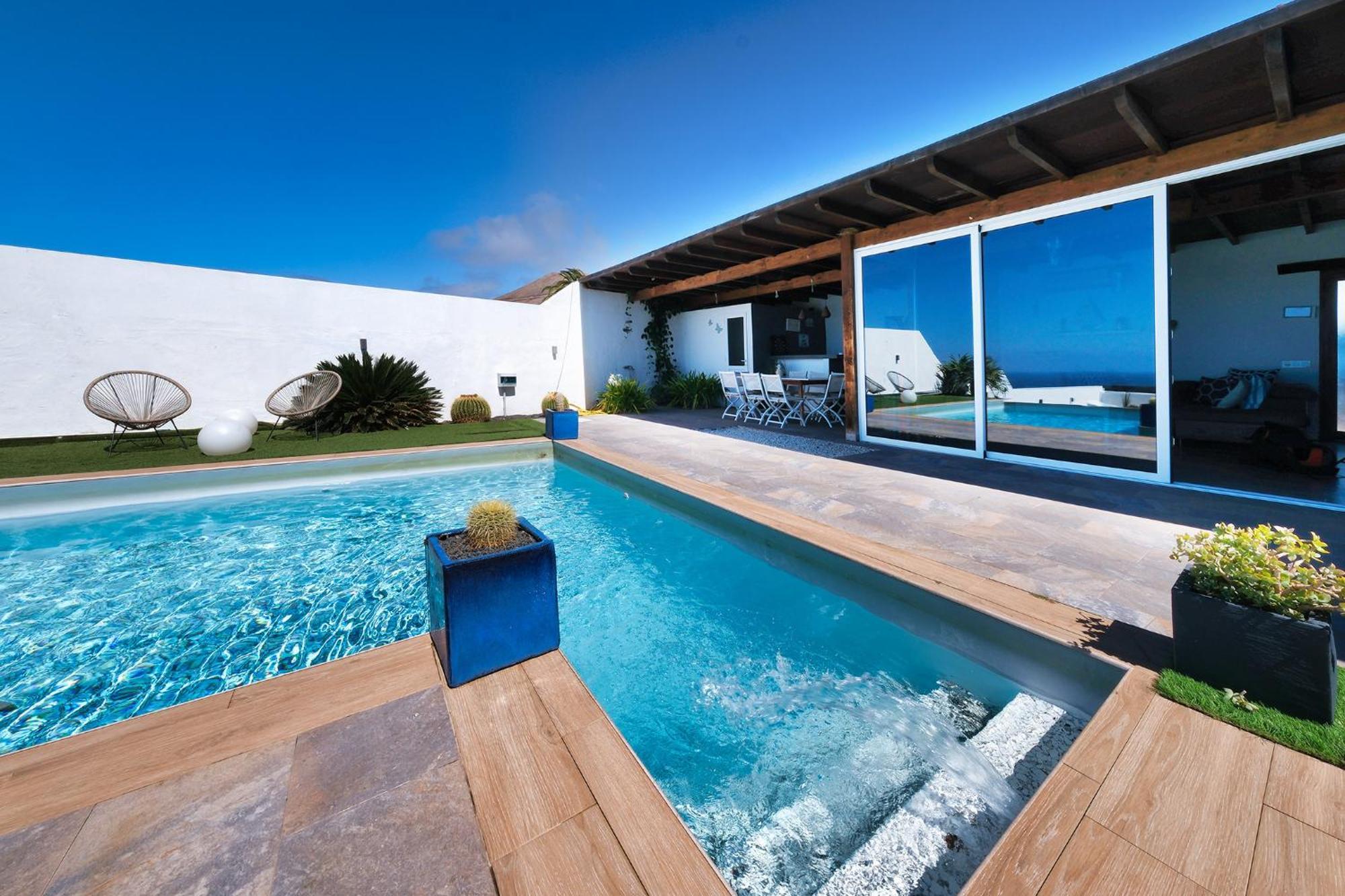 Villa Macher Piscina Y Bar Piscina تياس المظهر الخارجي الصورة