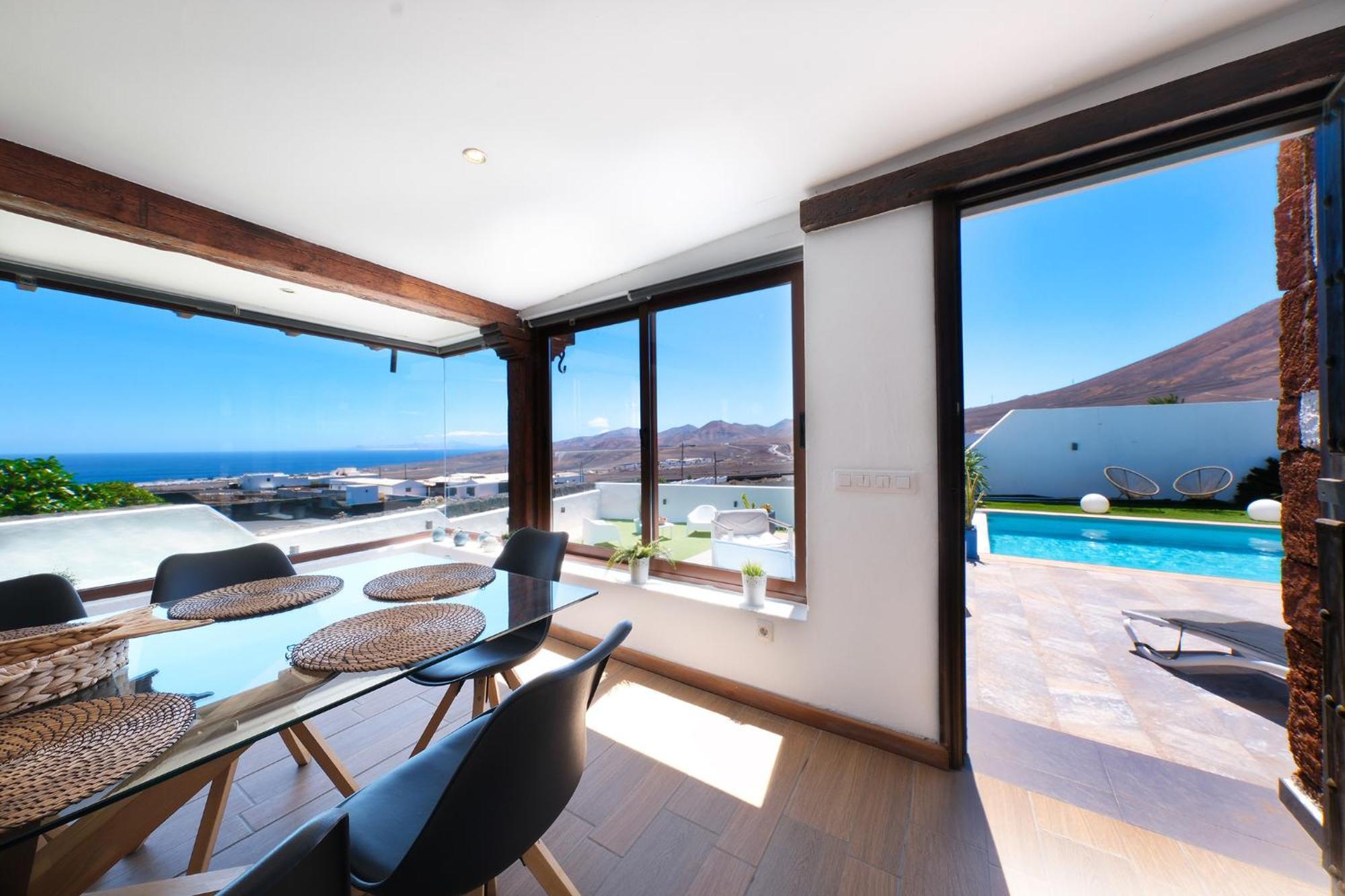 Villa Macher Piscina Y Bar Piscina تياس المظهر الخارجي الصورة