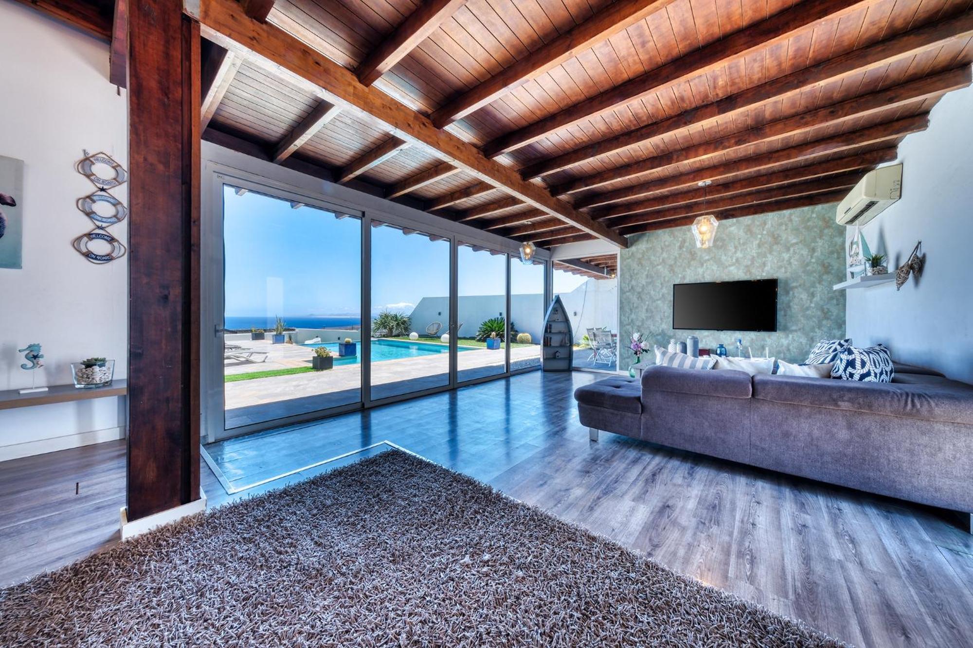 Villa Macher Piscina Y Bar Piscina تياس المظهر الخارجي الصورة